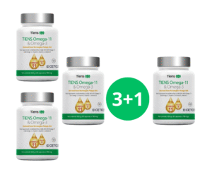 TIENS Omega-11 ir Omega-3 3+1
