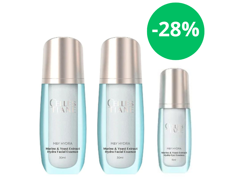 TIENS CELLES TIANE Intensyvaus Drėkinimo Esencijų Rinkinys